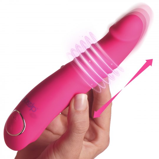 Blaster 7X Thrusting Silicone Vibrator