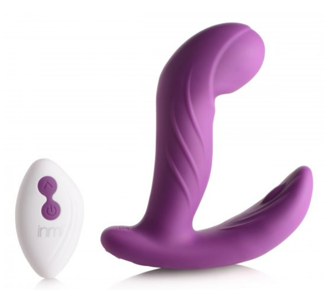 Come Hither Silicone Vibrator with Remote Control