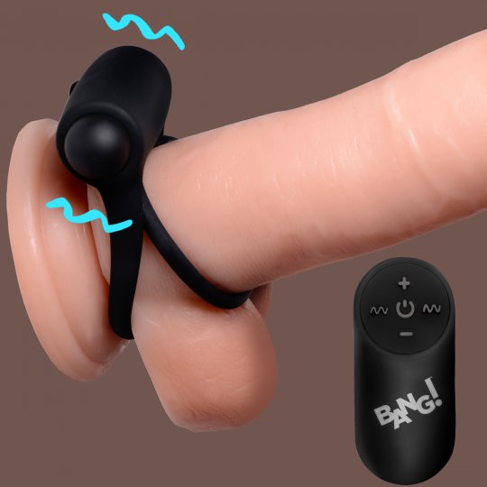 Remote Control Vibrating Cock Ring and Bullet