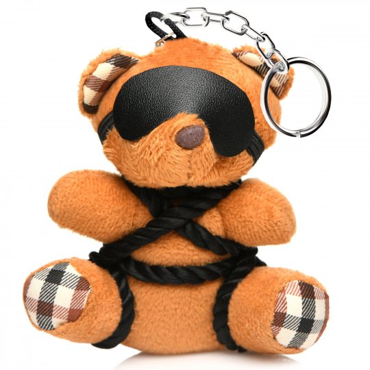 Hooded Teddy Bear Keychain